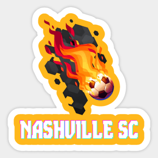 Nashville Soccer Sticker